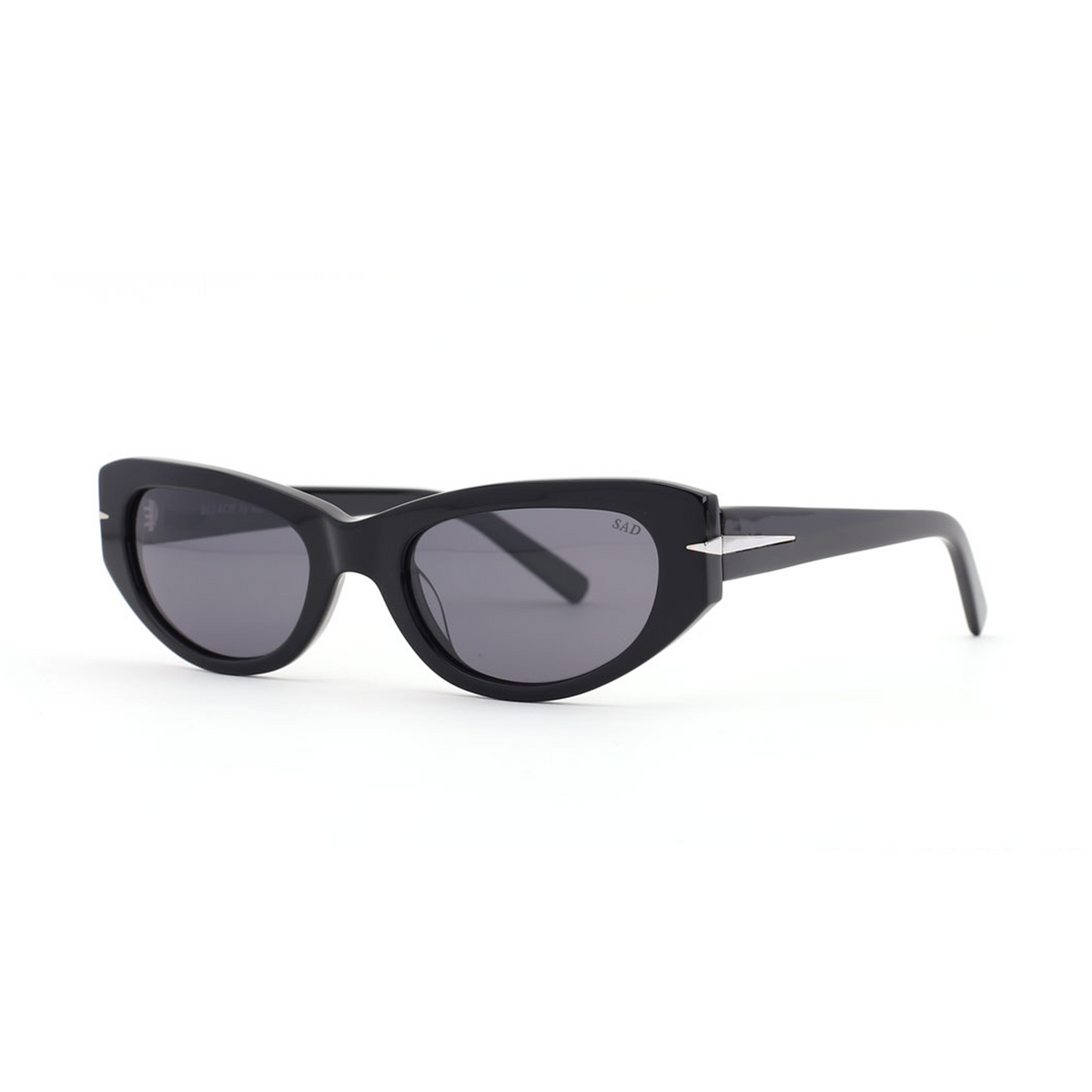 BLEACH // GLOSS BLACK [POLARIZED GREY] – Sad Eyewear