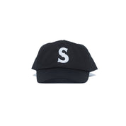 "S" // COTTON // BLACK