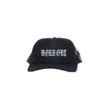 WORN OUT // MESH TRUCKER // BLACK