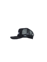 EMBROIDERY HAT // MESH TRUCKER // BLACK