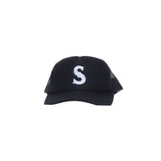 "S" // MESH TRUCKER // BLACK