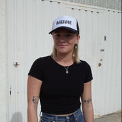 WORN OUT // MESH TRUCKER // WHITE