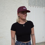 EMBROIDERY HAT // SNAPBACK // BURGUNDY
