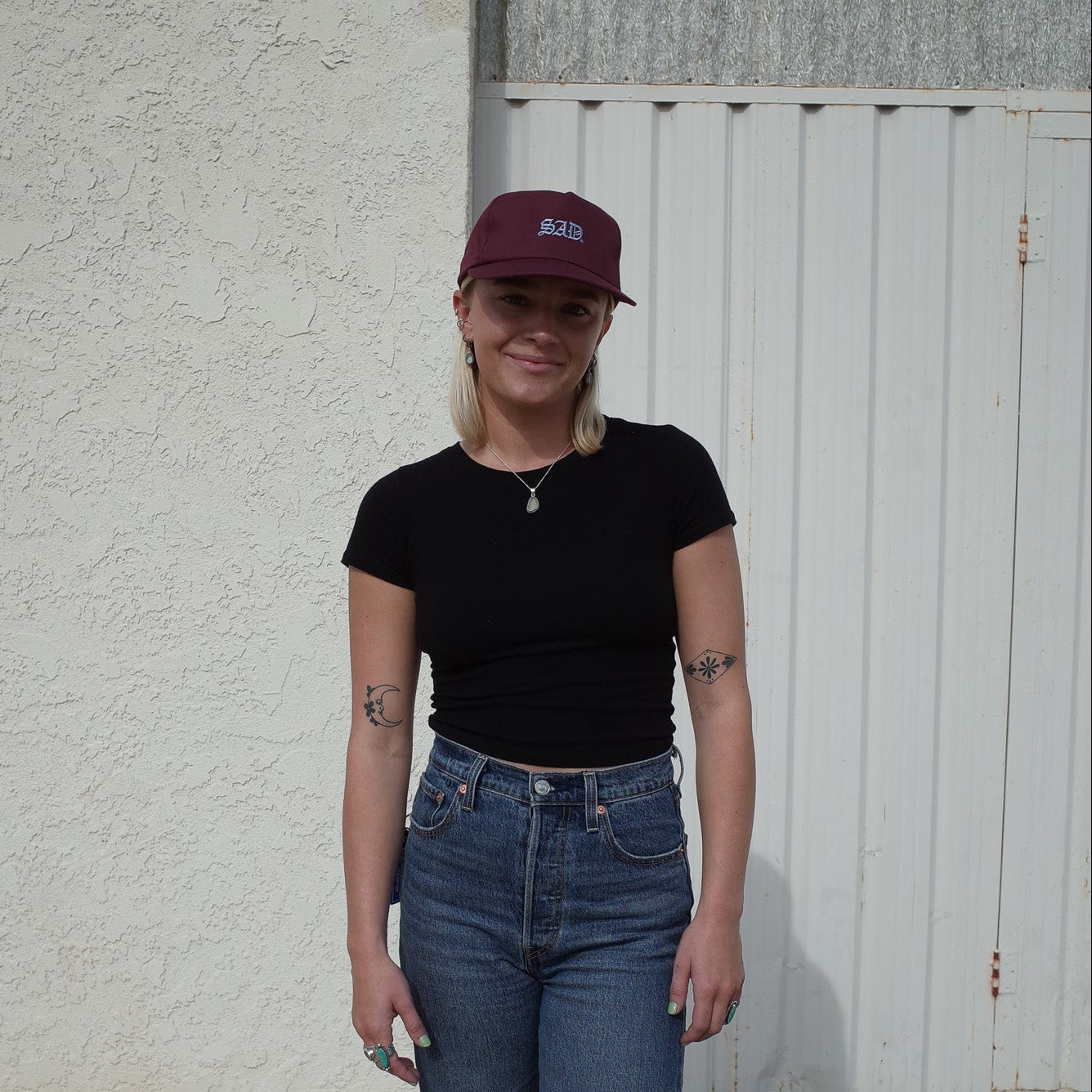 EMBROIDERY HAT // SNAPBACK // BURGUNDY