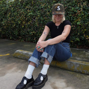 "S" // COTTON // CAMO