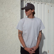 "S" // COTTON // BROWN