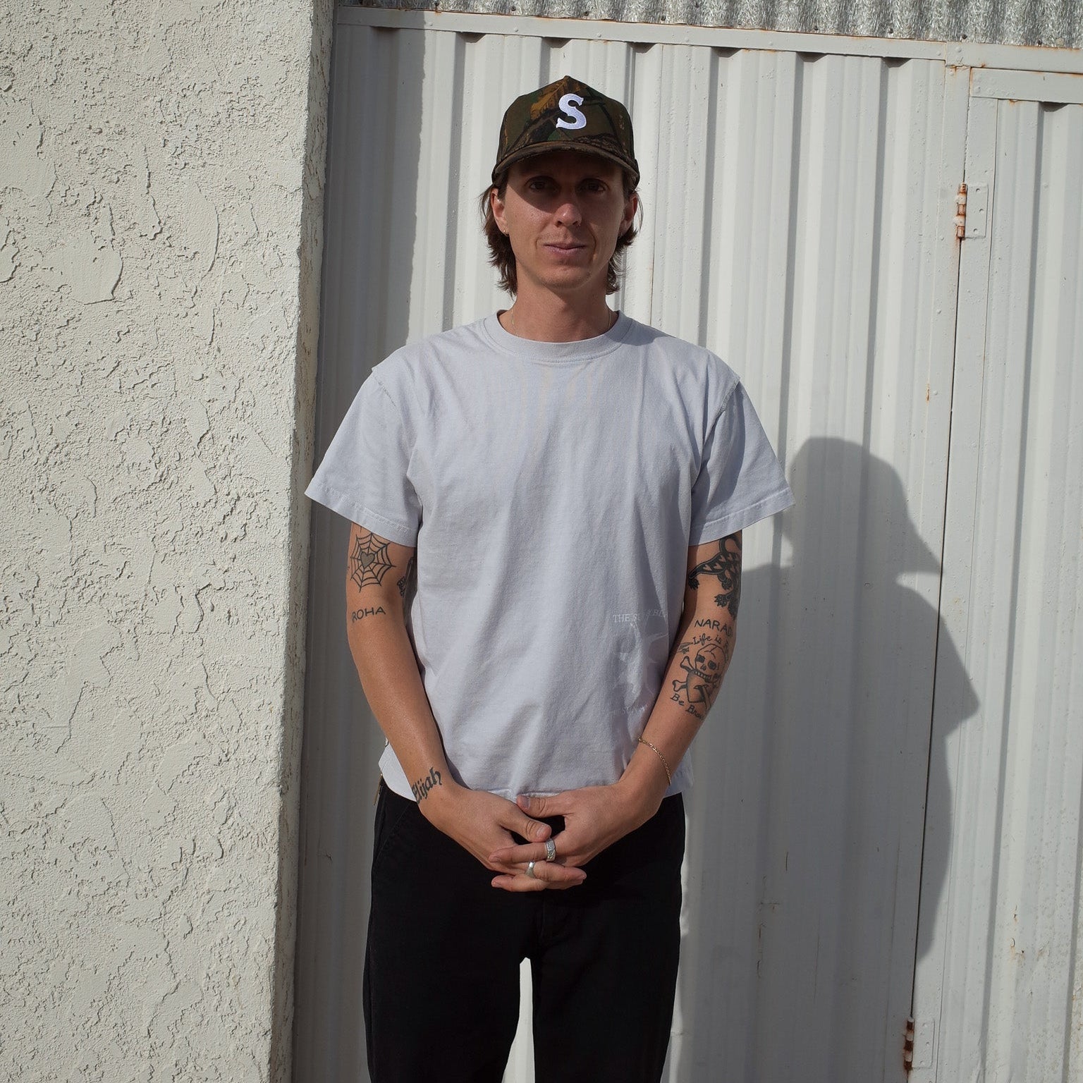 "S" // COTTON // CAMO