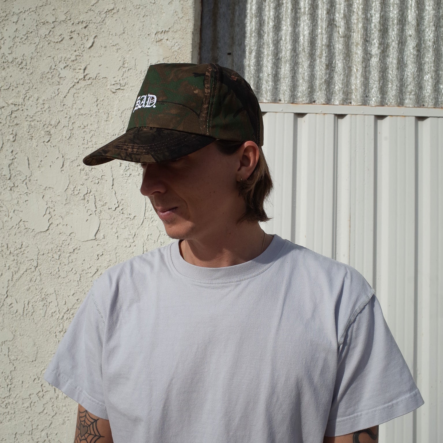 EMBROIDERY HAT // COTTON // CAMO