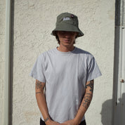 EMBROIDERY HAT // BUCKET HAT // OLIVE