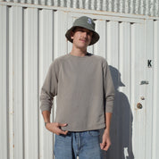 "S" HAT // BUCKET HAT // OLIVE