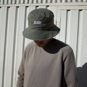 EMBROIDERY HAT // BUCKET HAT // OLIVE