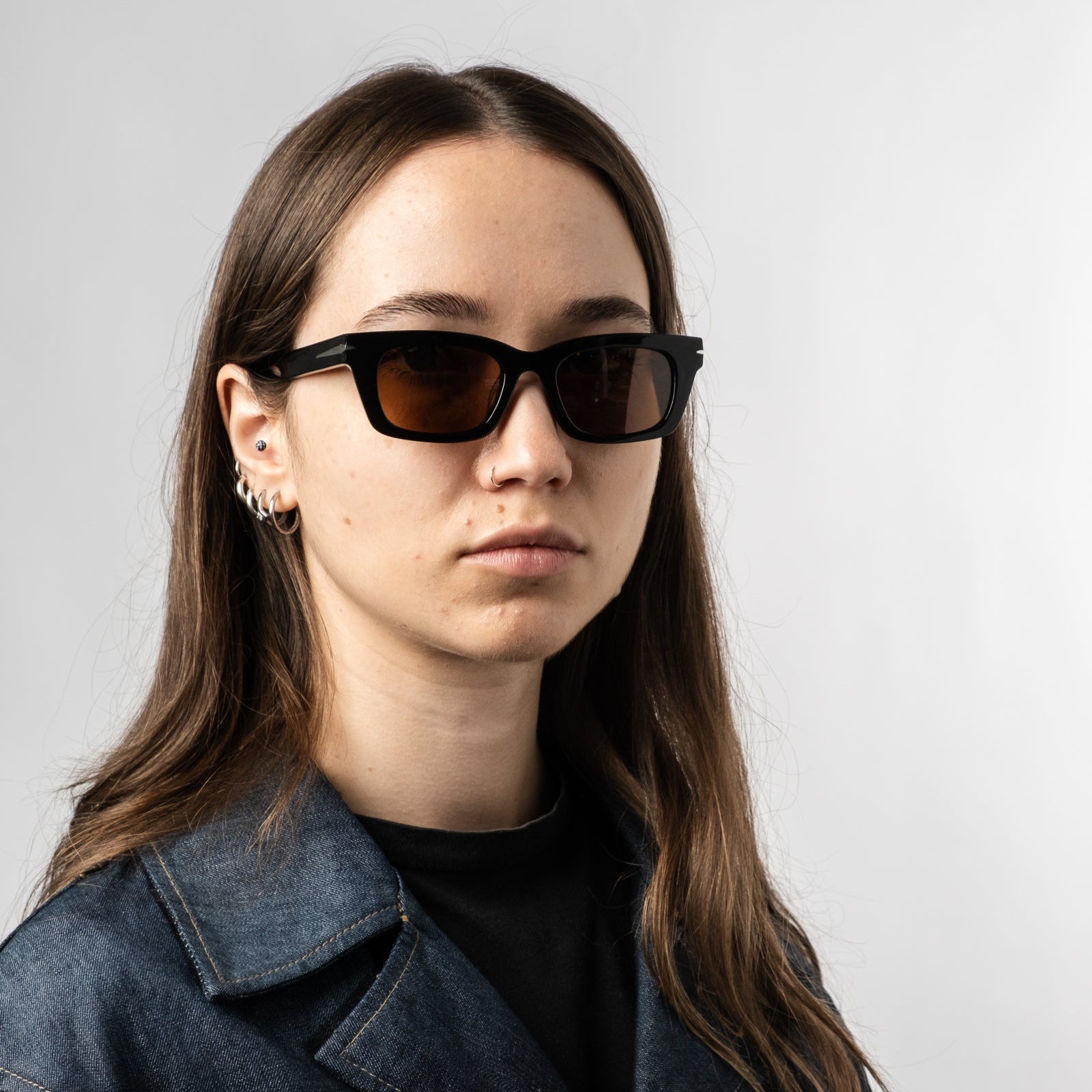 ace♡ ACE // GLOSS BLACK [TINTED BRONZE] – Sad Eyewear