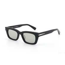 Load image into Gallery viewer, Ace Black Olive Green Lens Sad Eyewear
