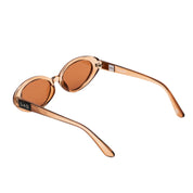 Sad Eyewear Bloom oval sunglasses in rose with UV protection lenses
