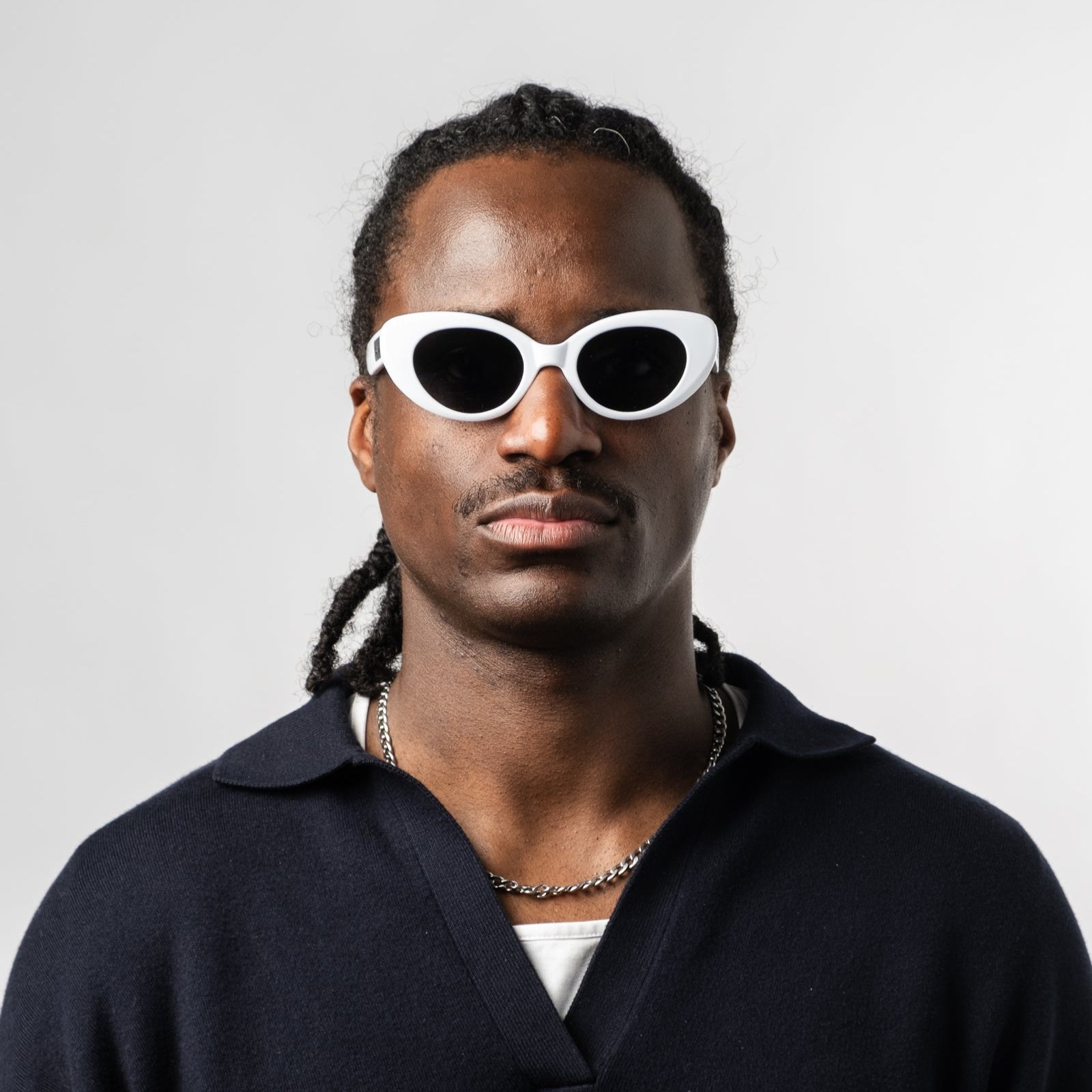 Cherry Sunglasses in White