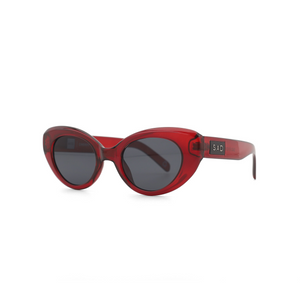 Cherry Blood Red Sad Eyewear Sunglasses