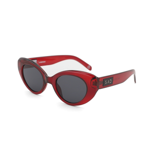 Cherry Blood Red Sad Eyewear Sunglasses