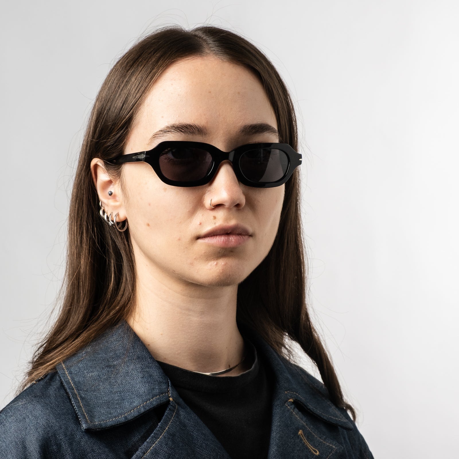 CURE // GLOSS BLACK [POLARIZED GREY] – Sad Eyewear