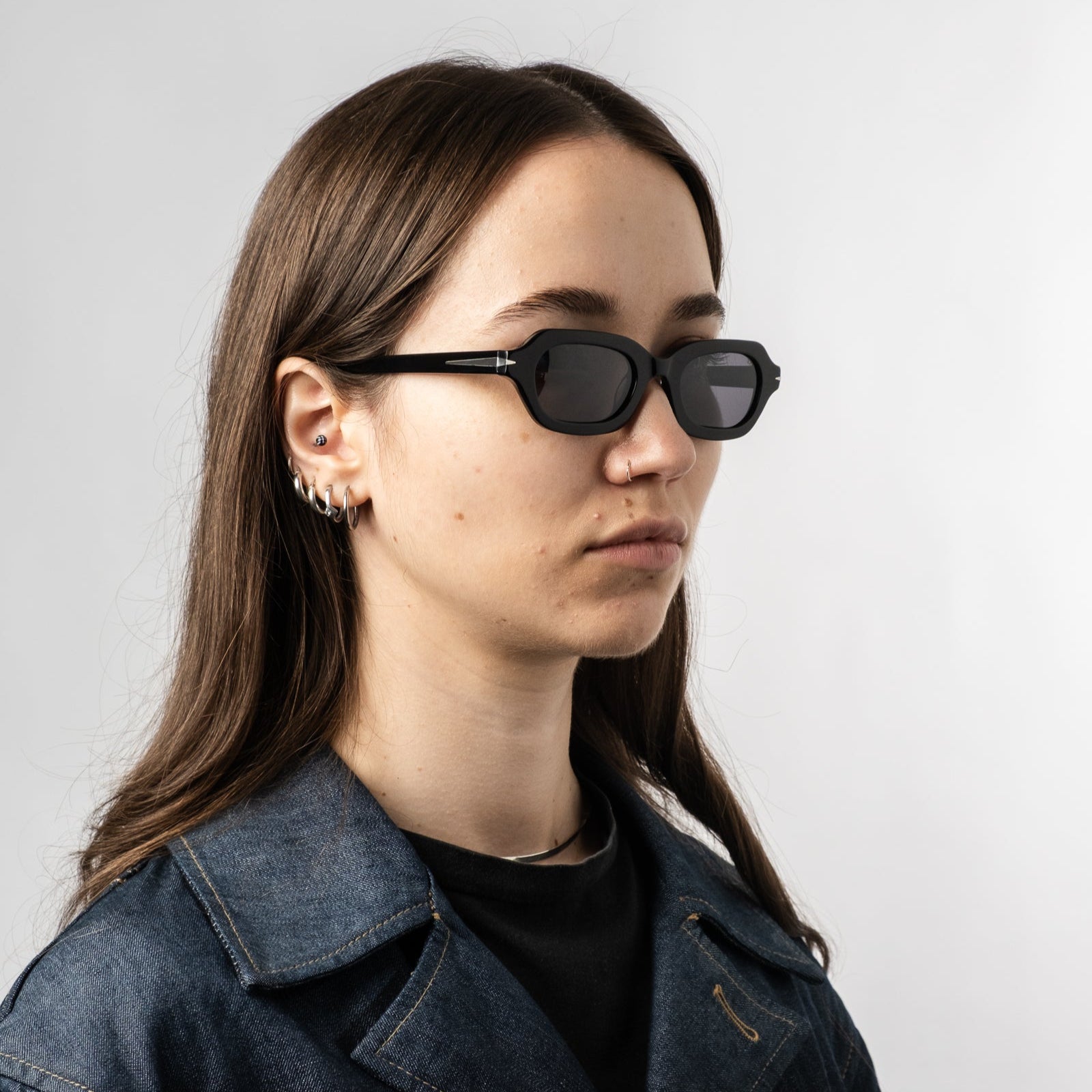 CURE // GLOSS BLACK [POLARIZED GREY] – Sad Eyewear