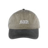 EMBROIDERY CAP // DAD HAT // KHAKI & GRAY