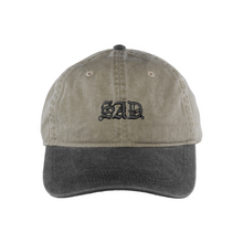 Load image into Gallery viewer, EMBROIDERY CAP // DAD HAT // KHAKI &amp; GRAY
