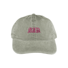 Load image into Gallery viewer, EMBROIDERY CAP // DAD HAT // SAGE
