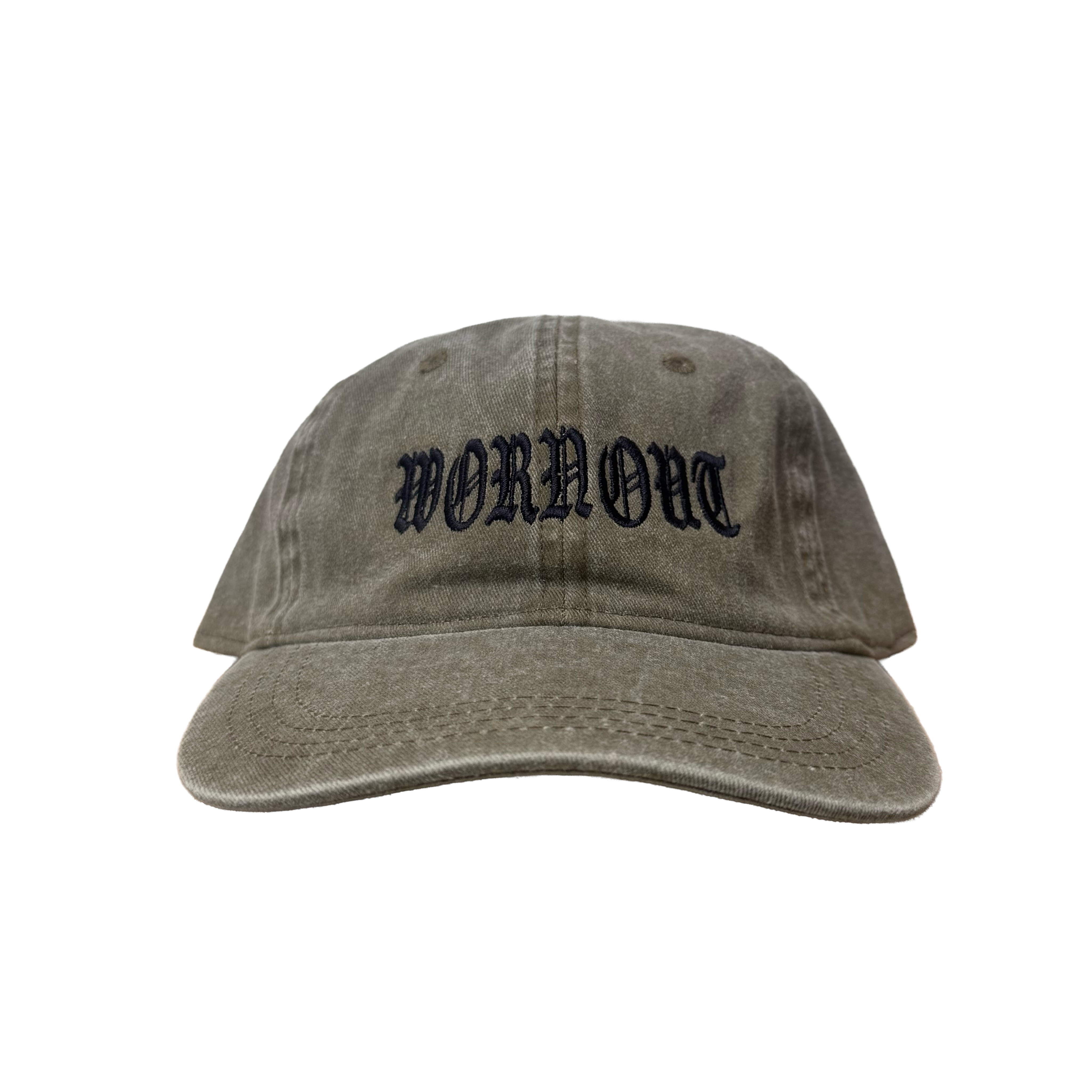 WORN OUT CAP // DAD HAT // WASHED BLACK