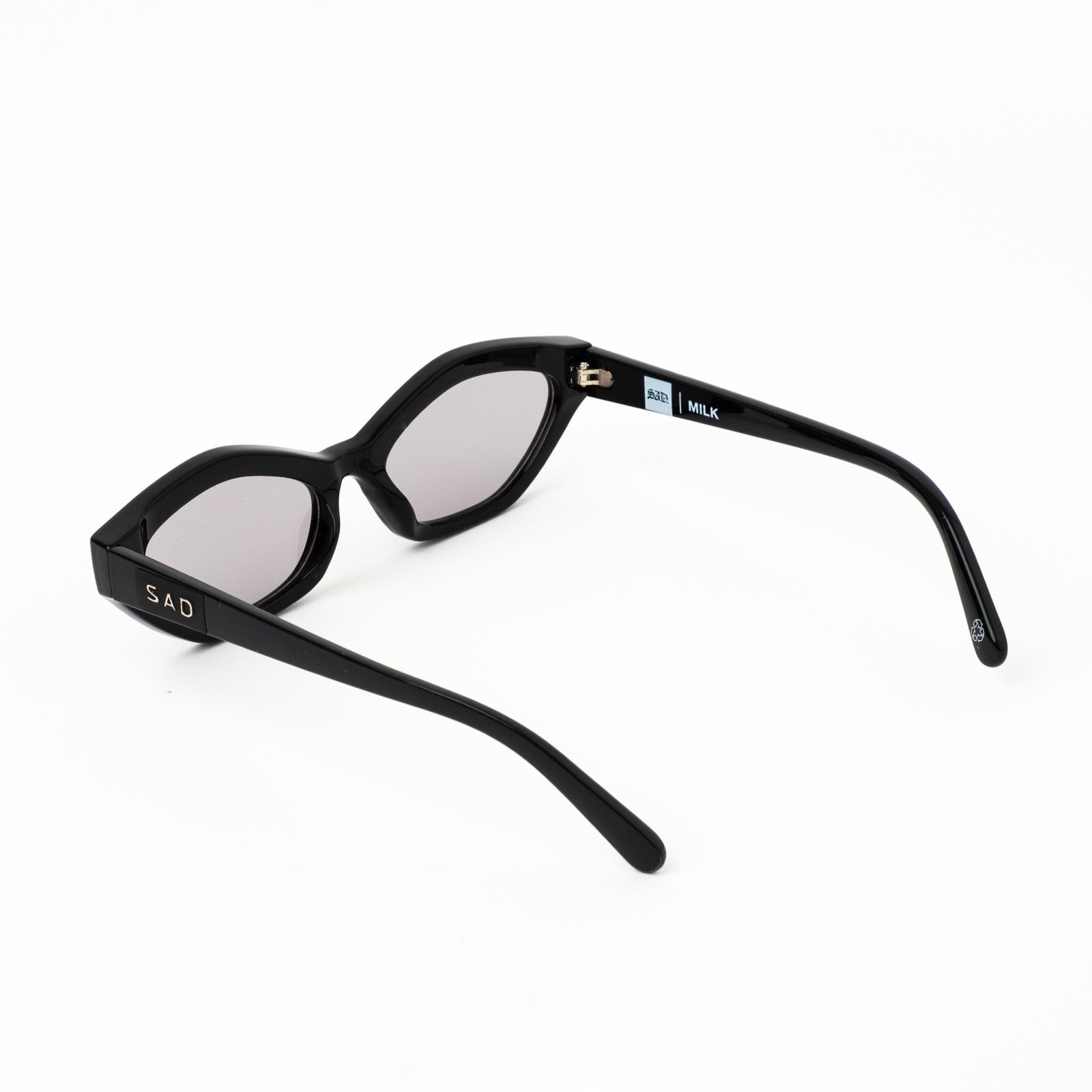 MILK // GLOSS BLACK [TINTED GREY] – Sad Eyewear