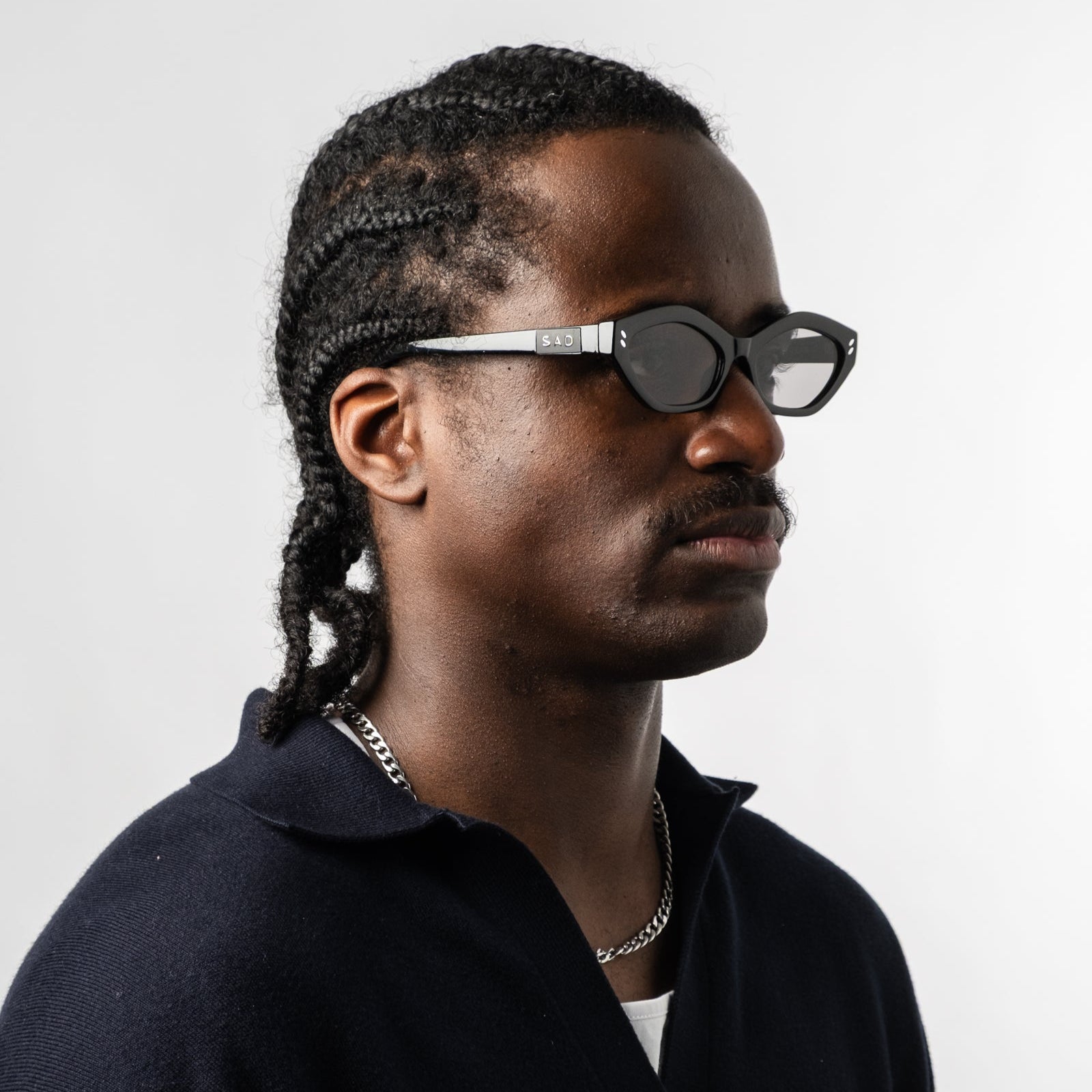 MILK // GLOSS BLACK [TINTED GREY] – Sad Eyewear