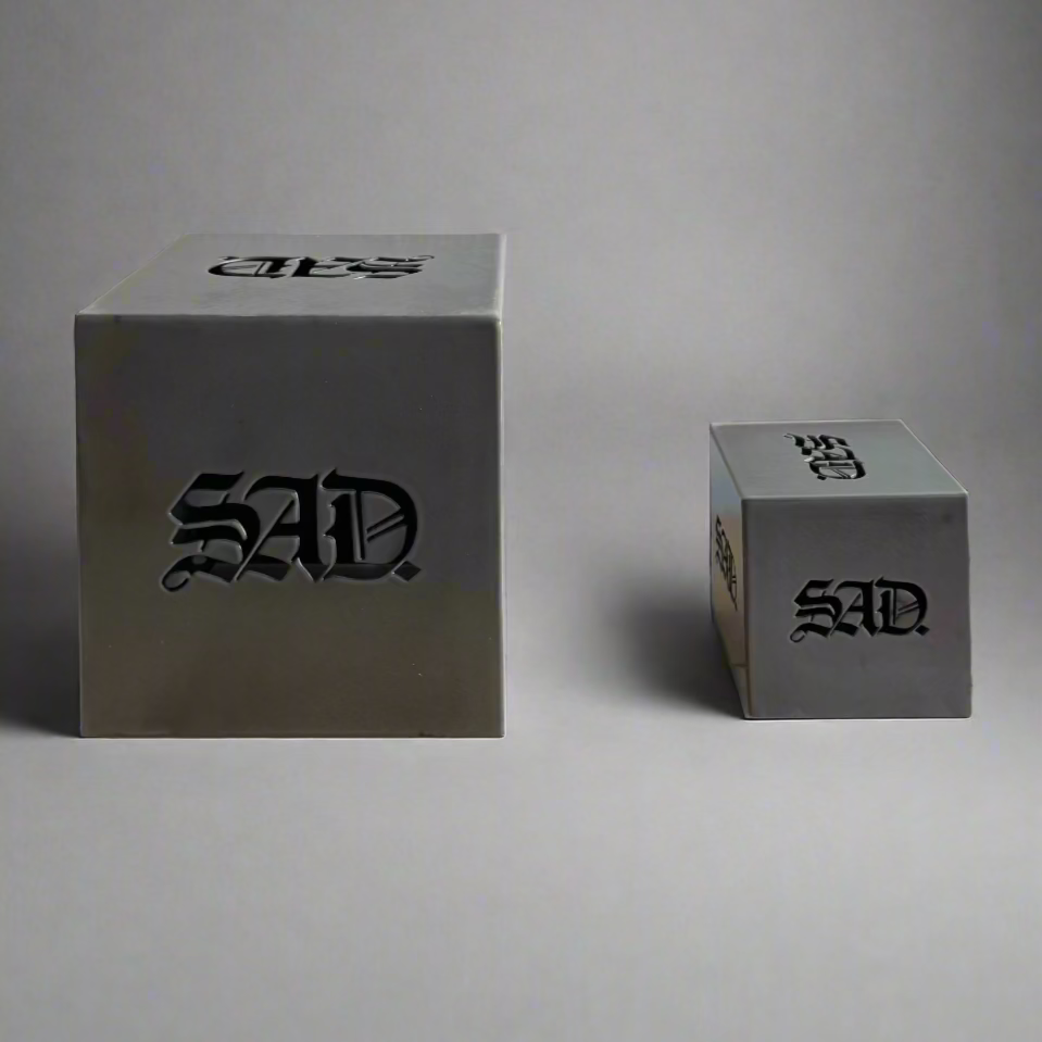 Sad Eyewear Display Cubes