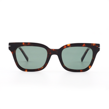 Load image into Gallery viewer, Noir Tortoise Olive Sad Eyewear
