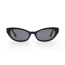 Load image into Gallery viewer, Wicked Black Black Lens Sad Eyewear
