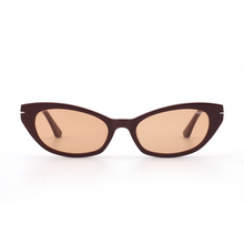 Load image into Gallery viewer, Wicked Burgundy Sad Eyewear
