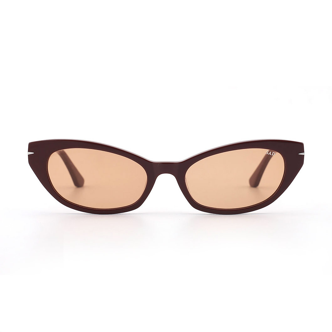 Wicked Burgundy Sad Eyewear