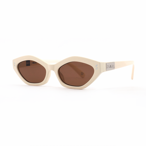 Sad Milk Cream Sunglasses