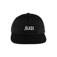 Load image into Gallery viewer, EMBROIDERY HAT // SNAPBACK // BLACK
