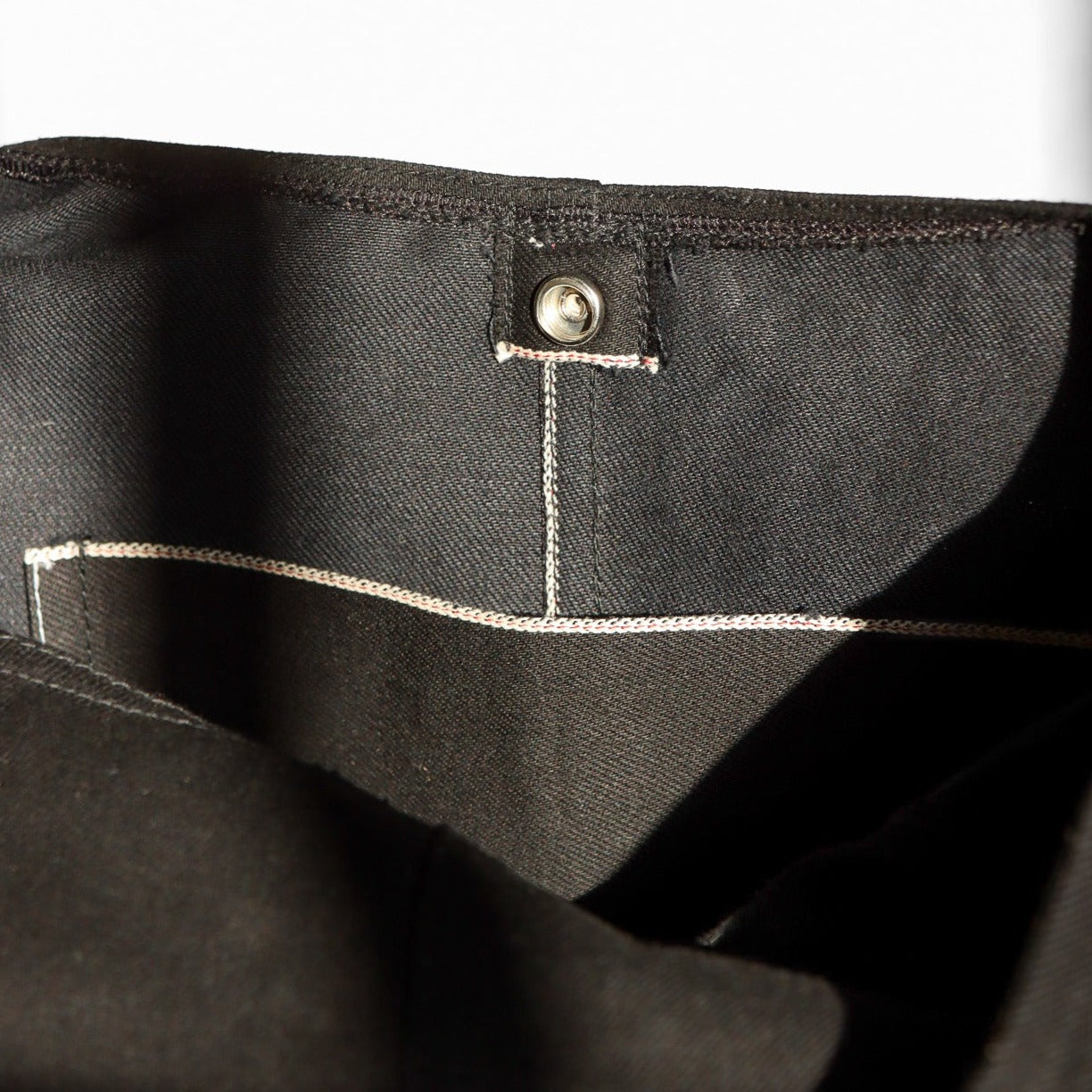SAD runaway tote hobo tie selvedge  denim black bag