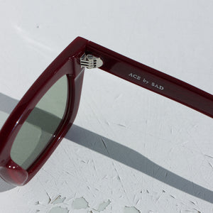 sad eyewear burgundy ace 