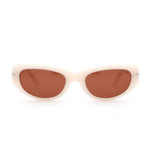 Load image into Gallery viewer, Sad eyewear bleach bone bronze lens polarized 
