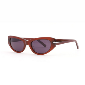 Sad eyewear bleach tobacco plum lens polarized