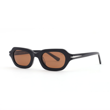 Load image into Gallery viewer, sad eyewear cure gloss black bronze lens polarized 
